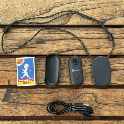 ClipCam actionkamera kopplas smidigt till mobilapp for att overfora 4K-klipp